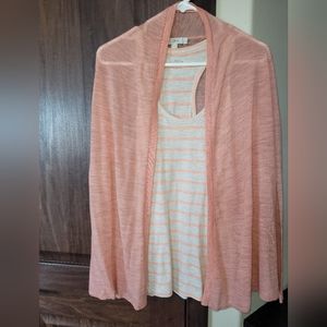 Women's Cardigan and matching tank